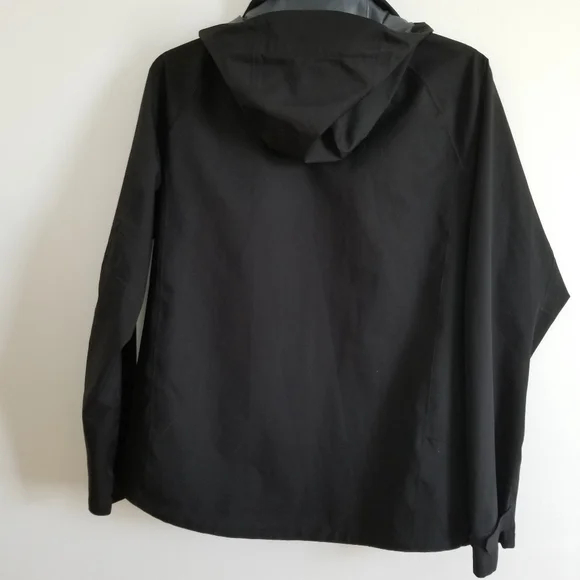 Men's Polo Ralph Lauren Black Hooded Jacket Raincoat and Windbreaker - Picture 7 of 7